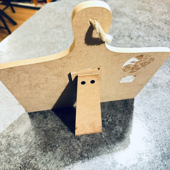 Cookbook Stand w/Measurement Conversions + Morning Culture Cutting Board - Picture 3 of 4